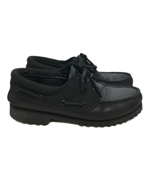 Timberland（ティンバーランド）Timberland (ティンバーランド) 3EYE CLASSIC LUG BLACKOUT FULL GRAIN ブラック サイズ:26の古着・服飾アイテム