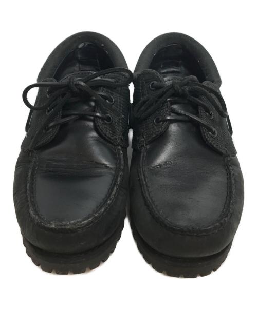 Timberland（ティンバーランド）Timberland (ティンバーランド) 3EYE CLASSIC LUG BLACKOUT FULL GRAIN ブラック サイズ:26の古着・服飾アイテム