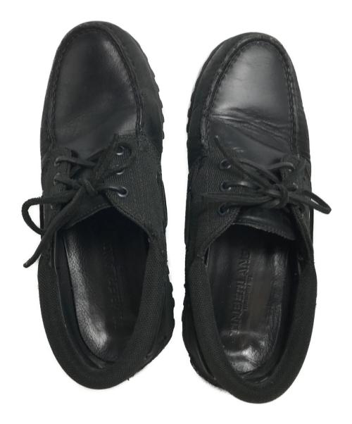 Timberland（ティンバーランド）Timberland (ティンバーランド) 3EYE CLASSIC LUG BLACKOUT FULL GRAIN ブラック サイズ:26の古着・服飾アイテム