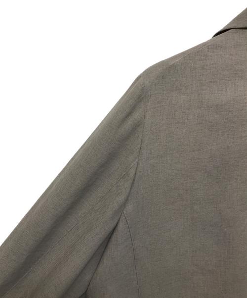 Loungedress（ラウンジドレス）Loungedress (ラウンジドレス) 【洗濯可】リネンライクシアージャケット ベージュ サイズ:FREEの古着・服飾アイテム
