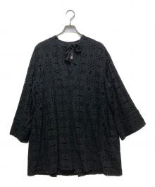 BAUM UND PFERDGARTEN（バウムウンドヘルガーデン）の古着「レースチュニック」｜ブラック