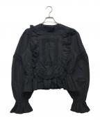 crinkle crinkle crinkleクリンクル クリンクル クリンクル）の古着「pillow case blouse」｜ブラック
