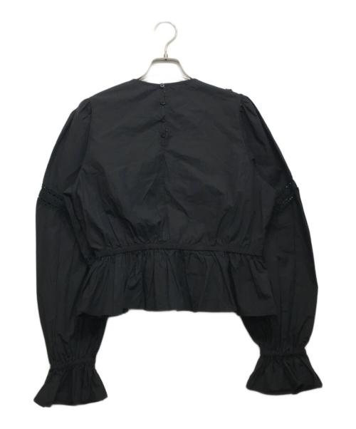 crinkle crinkle crinkle（クリンクル クリンクル クリンクル）crinkle crinkle crinkle (クリンクル クリンクル クリンクル) pillow case blouse ブラック サイズ:freeの古着・服飾アイテム