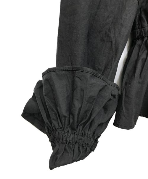 crinkle crinkle crinkle（クリンクル クリンクル クリンクル）crinkle crinkle crinkle (クリンクル クリンクル クリンクル) pillow case blouse ブラック サイズ:freeの古着・服飾アイテム