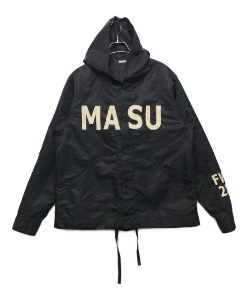 masu（エムエーエスユー）MASU (エムエーエスユー) SAILOR HOOD BLOUSON ブラック サイズ:48の古着・服飾アイテム