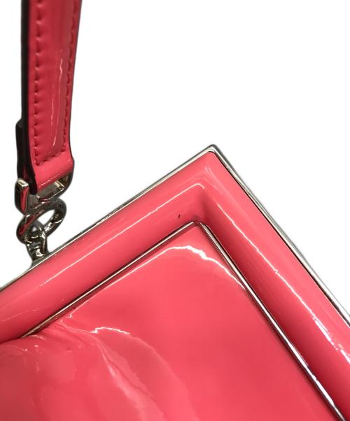 FENDI（フェンディ）FENDI (フェンディ) ファースト スモール ショルダーバッグ 8BP137 / パテントレザー ピンクの古着・服飾アイテム