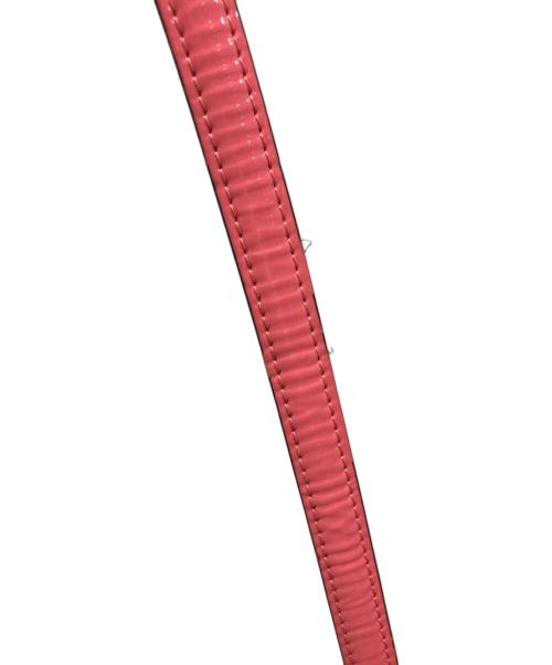 FENDI（フェンディ）FENDI (フェンディ) ファースト スモール ショルダーバッグ 8BP137 / パテントレザー ピンクの古着・服飾アイテム