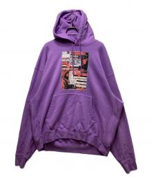 C.E（シーイー）の古着「MD Lip Reader HOODY　CES28CS08 / スウェット プルオーバーパーカー」｜パープル