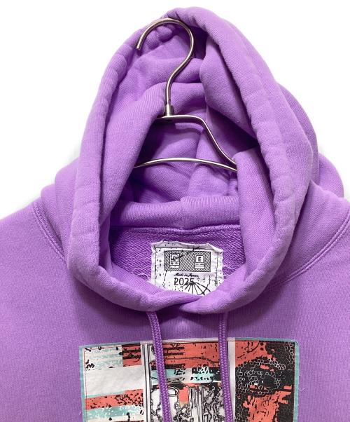 C.E（シーイー）C.E (シーイー) MD Lip Reader HOODY　CES28CS08 / スウェット プルオーバーパーカー パープル サイズ:XLの古着・服飾アイテム