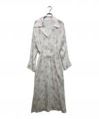Mame Kurogouchiマメクロゴウチ）の古着「Floral Motif Printed Dress」｜ホワイト