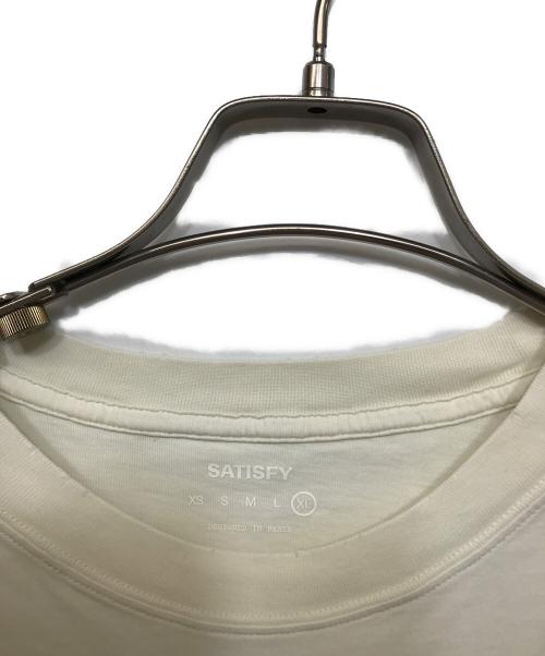 Satisfy（サティスファイ）Satisfy (サティスファイ) MothTech(TM)T-Shirt ホワイト サイズ:XLの古着・服飾アイテム