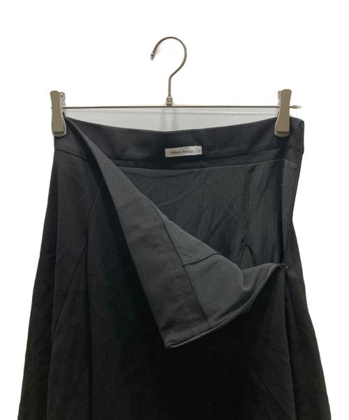 miseki seoul（ミセキソウル）Miseki seoul (ミセキソウル) UNBALANCED LAYERED SKIRT ブラック サイズ:1の古着・服飾アイテム