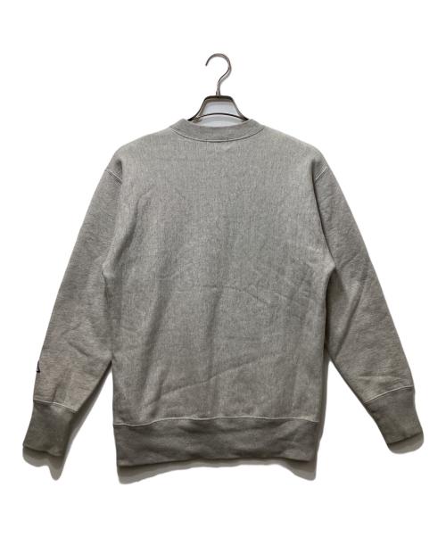 Hysteric Glamour（ヒステリックグラマー）Hysteric Glamour (ヒステリックグラマー) オーバーサイズスウェット　02213CS03 グレー サイズ:Mの古着・服飾アイテム