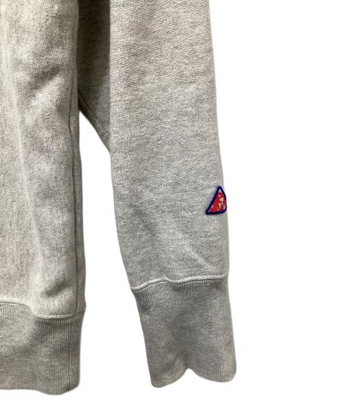 Hysteric Glamour（ヒステリックグラマー）Hysteric Glamour (ヒステリックグラマー) オーバーサイズスウェット　02213CS03 グレー サイズ:Mの古着・服飾アイテム