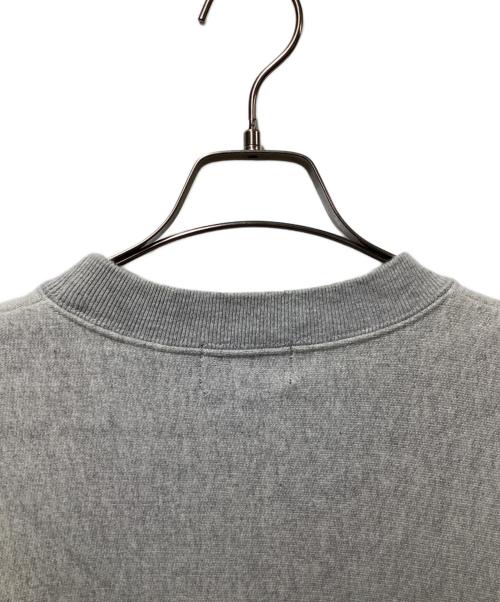 Hysteric Glamour（ヒステリックグラマー）Hysteric Glamour (ヒステリックグラマー) オーバーサイズスウェット　02213CS03 グレー サイズ:Mの古着・服飾アイテム