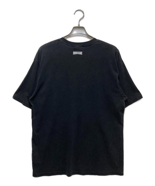 HOMEGAME（ホームゲーム）HOMEGAME (ホームゲーム) 半袖Tシャツ ブラック サイズ:Lの古着・服飾アイテム