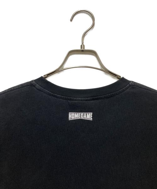 HOMEGAME（ホームゲーム）HOMEGAME (ホームゲーム) 半袖Tシャツ ブラック サイズ:Lの古着・服飾アイテム
