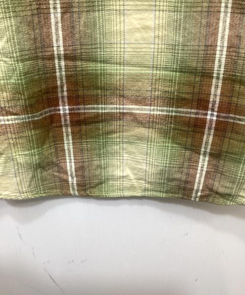 SUPREME（シュプリーム）Supreme (シュプリーム) Shadow Plaid Flannel Shirt（シャドウプレイド フランネルシャツ） グリーン サイズ:Sの古着・服飾アイテム