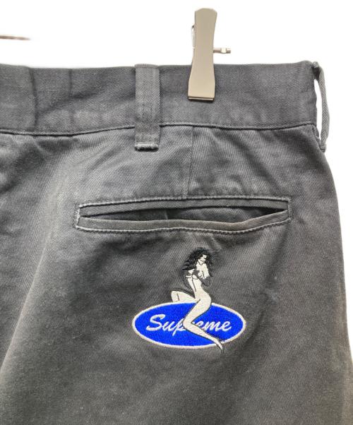 SUPREME（シュプリーム）SUPREME (シュプリーム) Pin Up Chino Pant ブラック サイズ:32の古着・服飾アイテム