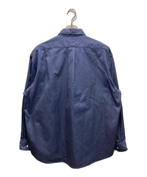 THE NORTH FACE（ザ ノース フェイス）THE NORTH FACE (ザ ノース フェイス) ロングスリーブハーフドームシャツ ブルー サイズ:Lの古着・服飾アイテム