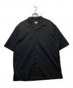 THE NORTHFACE PURPLELABELザ・ノースフェイス パープルレーベル）の古着「S/S Open Collar Shirt」｜ブラック
