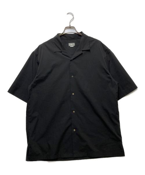 THE NORTHFACE PURPLELABEL（ザ・ノースフェイス パープルレーベル）THE NORTHFACE PURPLELABEL (ザ・ノースフェイス パープルレーベル) S/S Open Collar Shirt ブラック サイズ:XLの古着・服飾アイテム