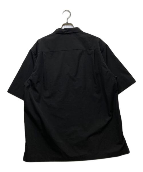 THE NORTHFACE PURPLELABEL（ザ・ノースフェイス パープルレーベル）THE NORTHFACE PURPLELABEL (ザ・ノースフェイス パープルレーベル) S/S Open Collar Shirt ブラック サイズ:XLの古着・服飾アイテム
