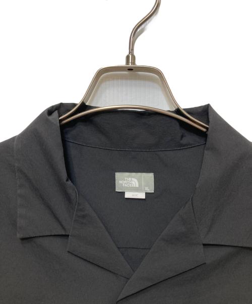 THE NORTHFACE PURPLELABEL（ザ・ノースフェイス パープルレーベル）THE NORTHFACE PURPLELABEL (ザ・ノースフェイス パープルレーベル) S/S Open Collar Shirt ブラック サイズ:XLの古着・服飾アイテム