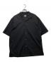 THE NORTHFACE PURPLELABEL（ザ・ノースフェイス パープルレーベル）の古着「S/S Open Collar Shirt」｜ブラック