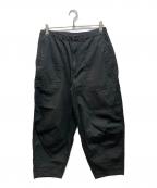 THE NORTHFACE PURPLELABELザ・ノースフェイス パープルレーベル）の古着「Ripstop Wide Cropped Field Pants」｜ブラック