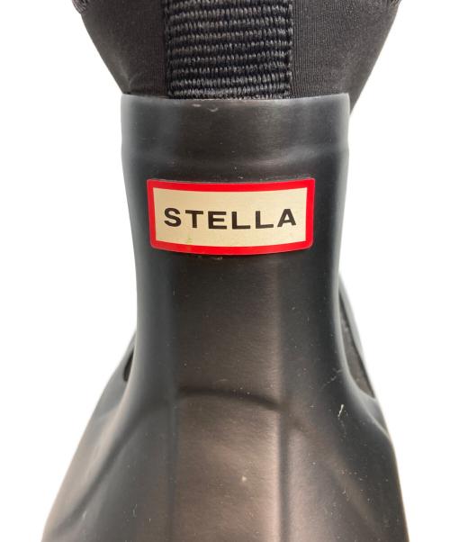 HUNTER（ハンター）HUNTER (ハンター) STELLA McCARTNEY (ステラマッカートニー) レインブーツ ブラック サイズ:UK7の古着・服飾アイテム