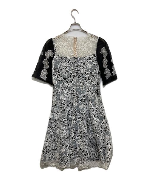 TADASHI SHOJI（タダシ ショージ）TADASHI SHOJI (タダシ ショージ) レースワンピース ホワイト サイズ:FREEの古着・服飾アイテム