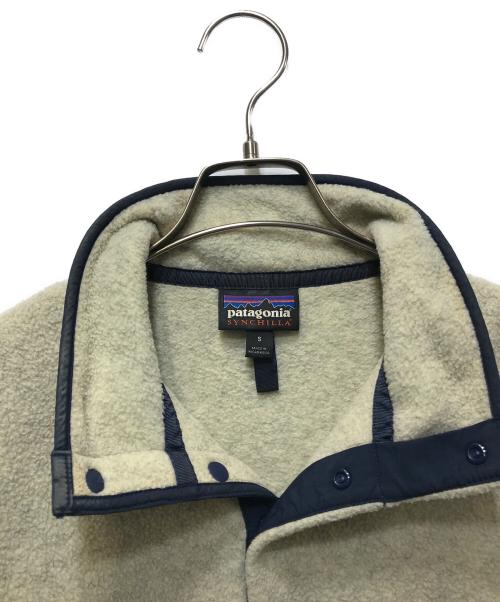 Patagonia（パタゴニア）Patagonia (パタゴニア) シンチラスナップT 25580 ベージュ サイズ:Sの古着・服飾アイテム