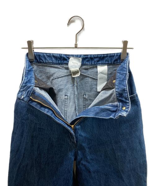 patou（パトゥ）Patou (パトゥ) デニム キャロット パンツ インディゴ サイズ:34の古着・服飾アイテム