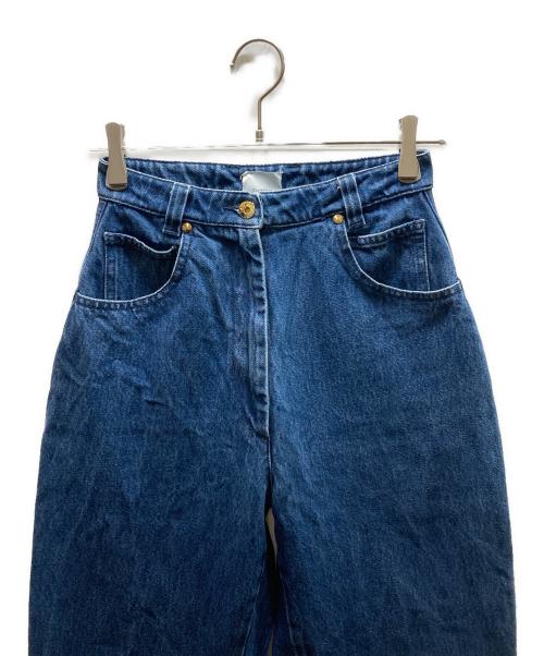 patou（パトゥ）Patou (パトゥ) デニム キャロット パンツ インディゴ サイズ:34の古着・服飾アイテム