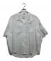 AMI Alexandre Mattiussi（アミアレクサンドルマテュッシ）の古着「STRIPPED S/S SHIRT」｜ホワイト