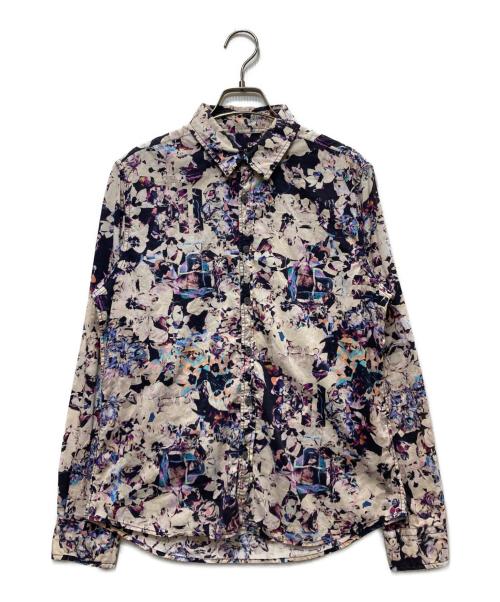 PAUL SMITH（ポールスミス）Paul Smith (ポールスミス) 総柄シャツ パープル サイズ:Lの古着・服飾アイテム