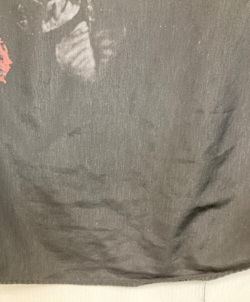 LAD MUSICIAN（ラッドミュージシャン）LAD MUSICIAN (ラッドミュージシャン) DECHINE STANDARD SHIRT INKJET ROSE PHOTO ブラック サイズ:44の古着・服飾アイテム