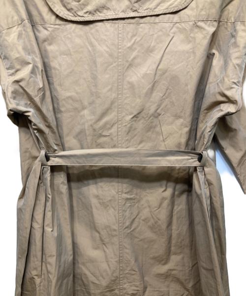 allureville（アルアバイル）allureville (アルアバイル) ディタッチャブルシャンブレーワンピース ブラウン サイズ:2の古着・服飾アイテム