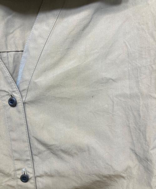 allureville（アルアバイル）allureville (アルアバイル) ディタッチャブルシャンブレーワンピース ブラウン サイズ:2の古着・服飾アイテム