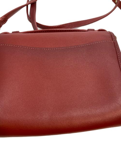 COACH（コーチ）COACH (コーチ) キップ ターンロック クロスボディ レッドの古着・服飾アイテム