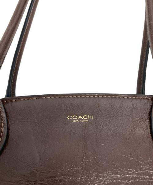 COACH（コーチ）COACH (コーチ) エンパイア キャリーオール バッグ ブラウンの古着・服飾アイテム