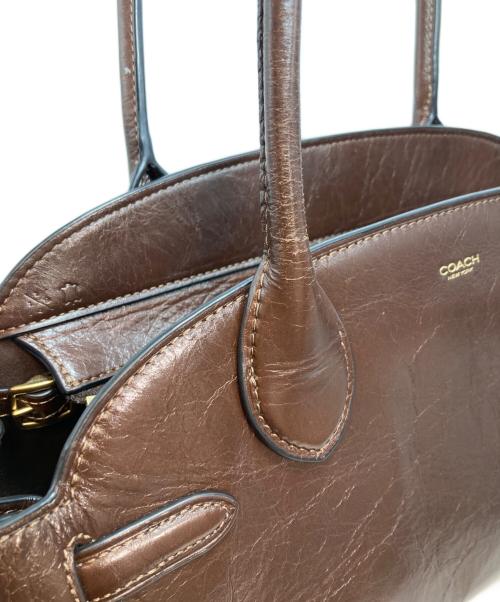 COACH（コーチ）COACH (コーチ) エンパイア キャリーオール バッグ ブラウンの古着・服飾アイテム