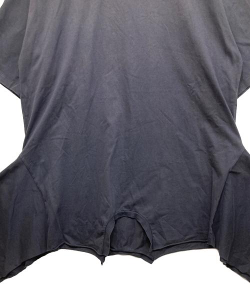 MM6 Maison Margiela（エムエムシックスメゾンマルジェラ）MM6 Maison Margiela (エムエムシックスメゾンマルジェラ) 反転デザインカットソーワンピース ネイビー サイズ:XSの古着・服飾アイテム