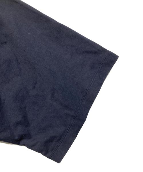 MM6 Maison Margiela（エムエムシックスメゾンマルジェラ）MM6 Maison Margiela (エムエムシックスメゾンマルジェラ) 反転デザインカットソーワンピース ネイビー サイズ:XSの古着・服飾アイテム