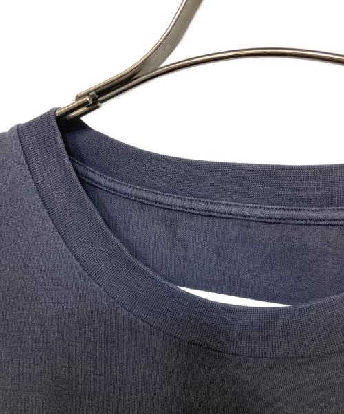 MM6 Maison Margiela（エムエムシックスメゾンマルジェラ）MM6 Maison Margiela (エムエムシックスメゾンマルジェラ) 反転デザインカットソーワンピース ネイビー サイズ:XSの古着・服飾アイテム