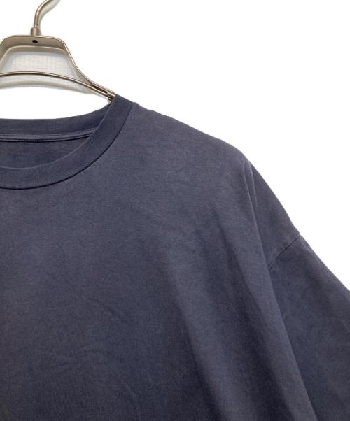 MM6 Maison Margiela（エムエムシックスメゾンマルジェラ）MM6 Maison Margiela (エムエムシックスメゾンマルジェラ) 反転デザインカットソーワンピース ネイビー サイズ:XSの古着・服飾アイテム