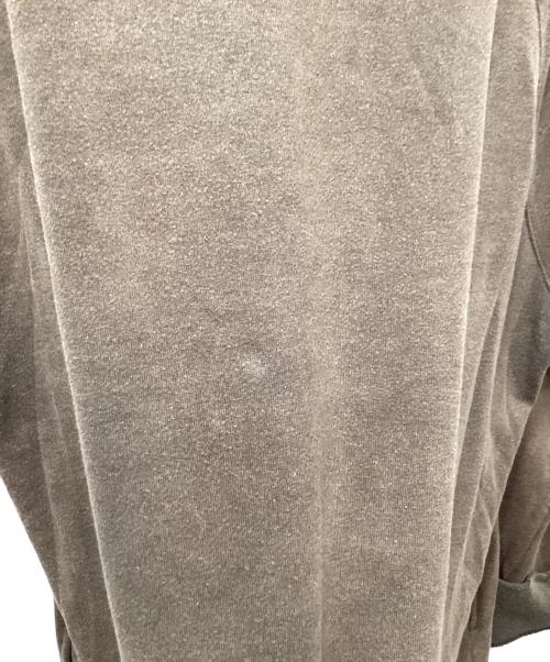 UNDERCOVER（アンダーカバー）UNDERCOVER (アンダーカバー) 21SS ボロ加工ワイドスウェット UC1A4802 / クルーネックスウェット ブラウン サイズ:3の古着・服飾アイテム