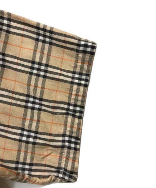Burberry's（バーバリーズ）Burberry's (バーバリーズ) ノバチェック半袖シャツ ベージュ サイズ:XLの古着・服飾アイテム