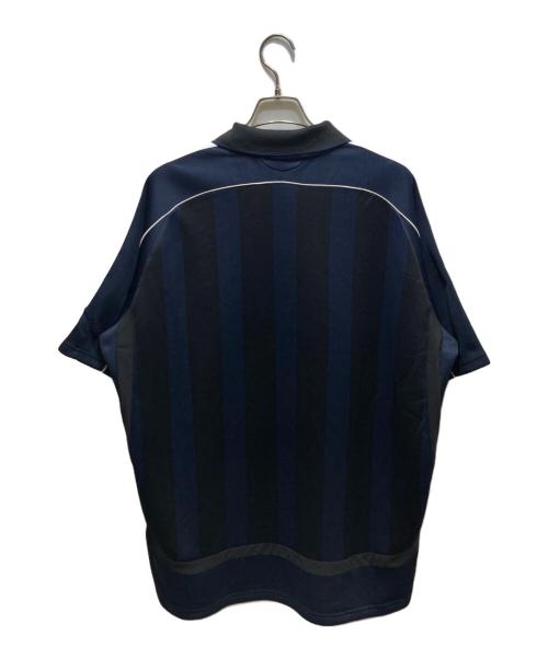 everyone（エブリワン）everyone (エブリワン) adidas (アディダス) ゲームシャツ ネイビー サイズ:Lの古着・服飾アイテム